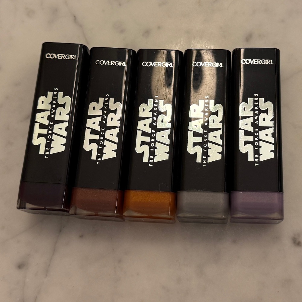 Star Wars Lipstick Set of 5 - NEW!!